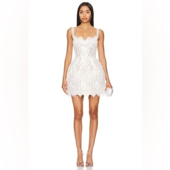 NEW BRONX AND BANCO Colette Lace Mini Dress size xs